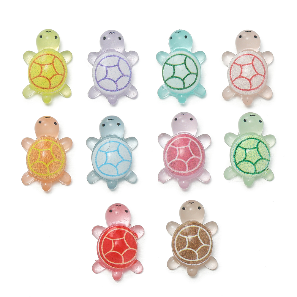 Resin Crafts Diy - 10 sztuk/partia Mini Żółwie Morskie z
