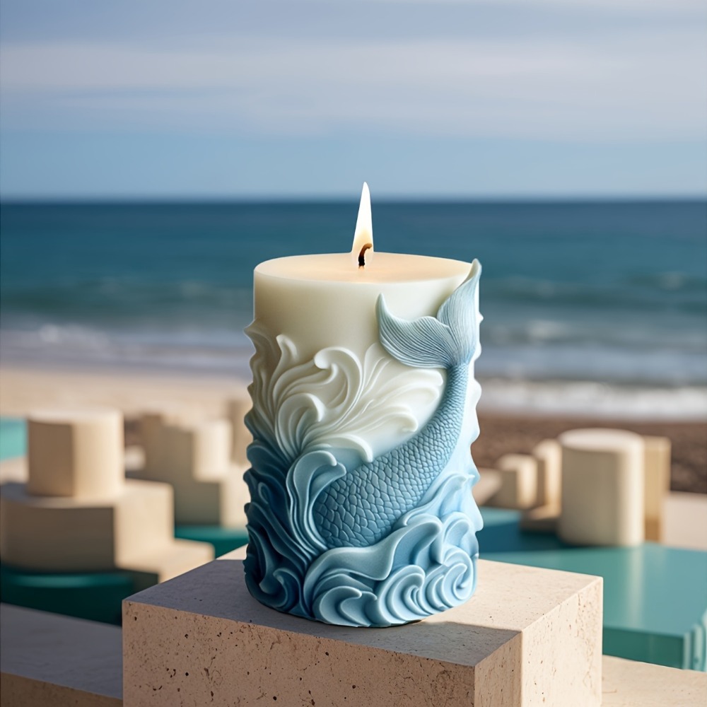 Forma silikonowa do świec z mo – Resin Ocean Wave Mold recenzja i cena