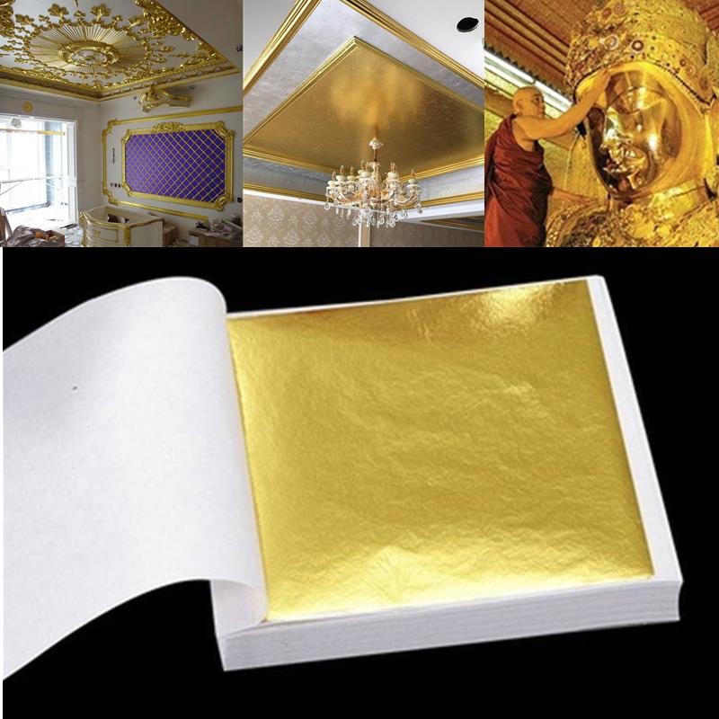 100 sztuk arkuszy czystej 24-k – Gold Foil Flakes recenzja i cena