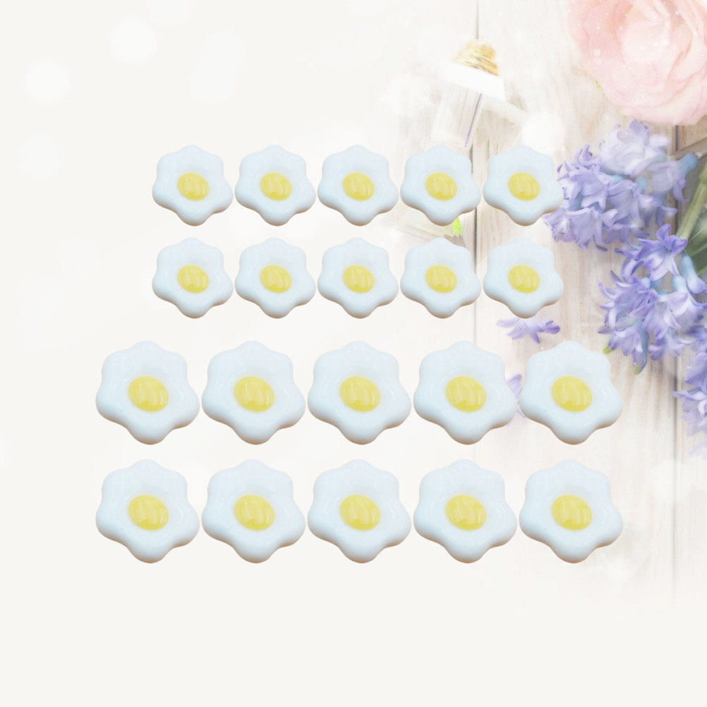 20 szt. sztucznych jajek w kos – Resin Craft Material recenzja i cena