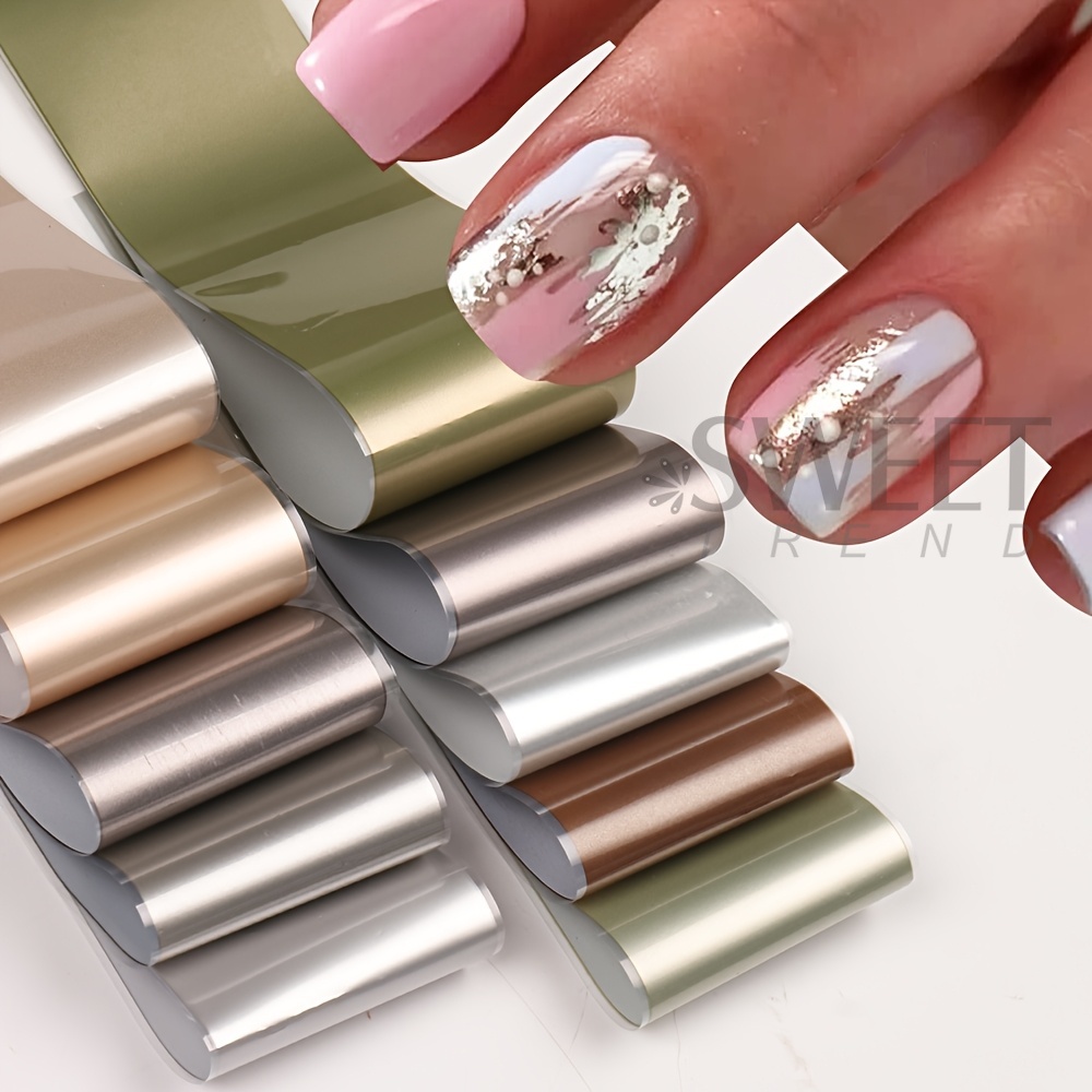 10 Rodzajów Matowych Metaliczn – Gold Foil Flakes recenzja i cena