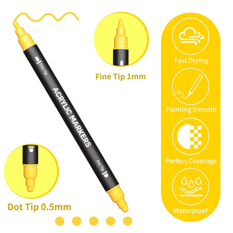 24/36/48 Kolorowe pisaki akryl – Copic Marker Classic recenzja i cena