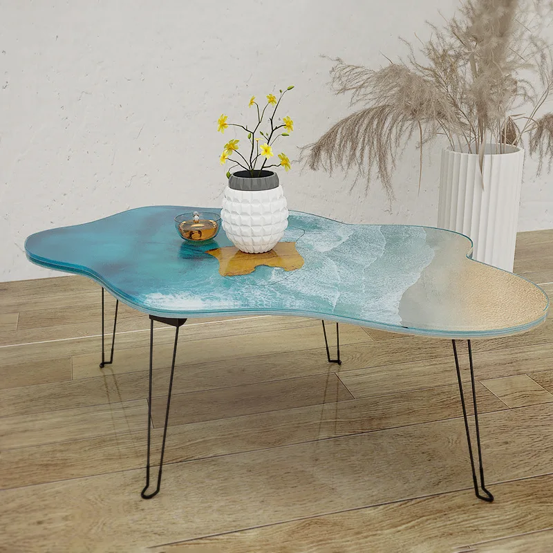 Duża 61cm nieregularna taca z  – Resin Ocean Wave Mold recenzja i cena